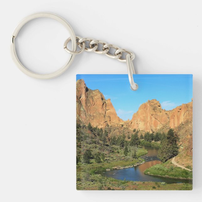 Smith Rock State Park, OR Key Ring (Front)