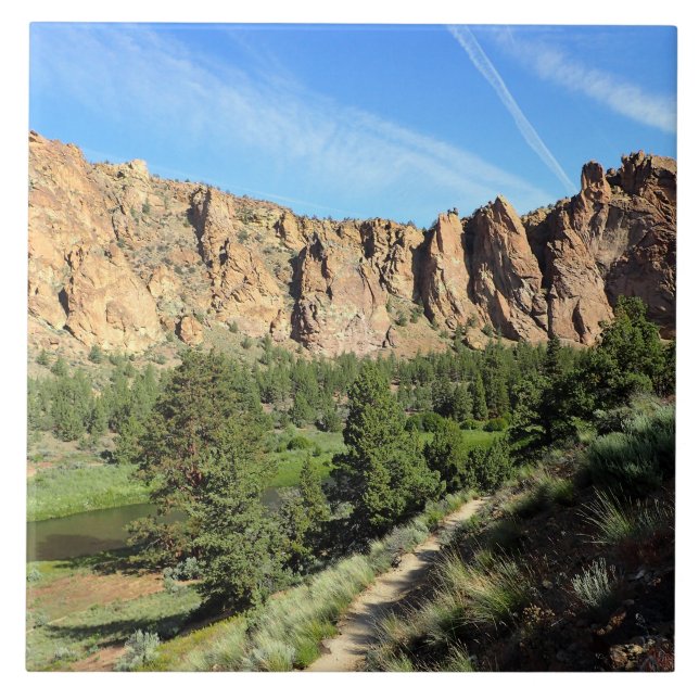 Smith Rock State Park, OR Tile (Front)