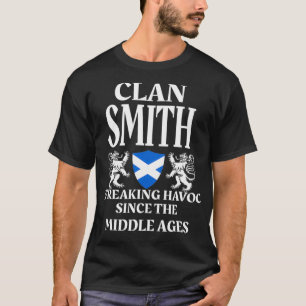 Smith Scottish Clan Scotland Family Name  T-Shirt