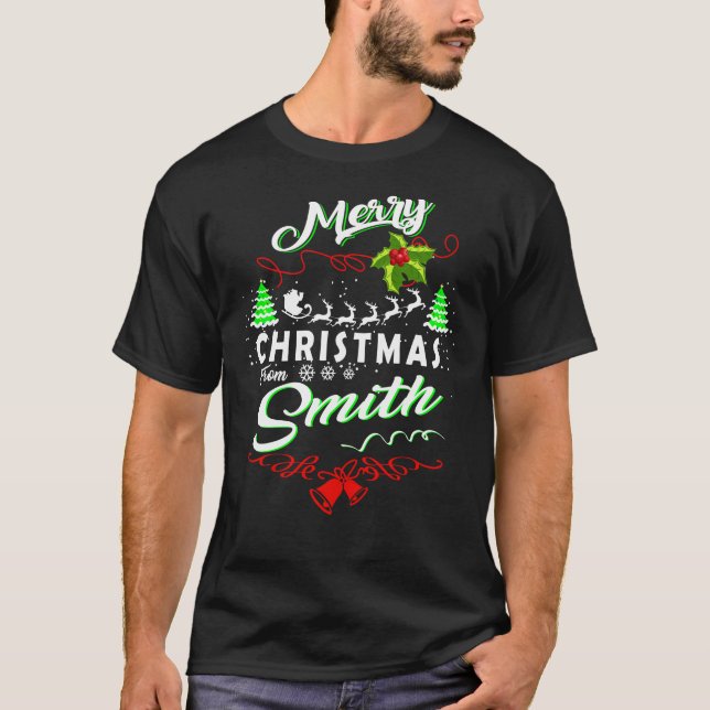  SMITH Shirt, SMITH family shirt For Men Women (Front)
