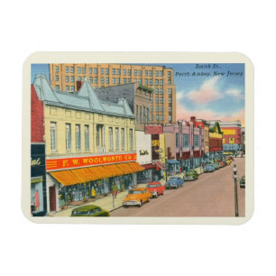 Smith St., Perth Amboy, NJ Vintage Style Magnet