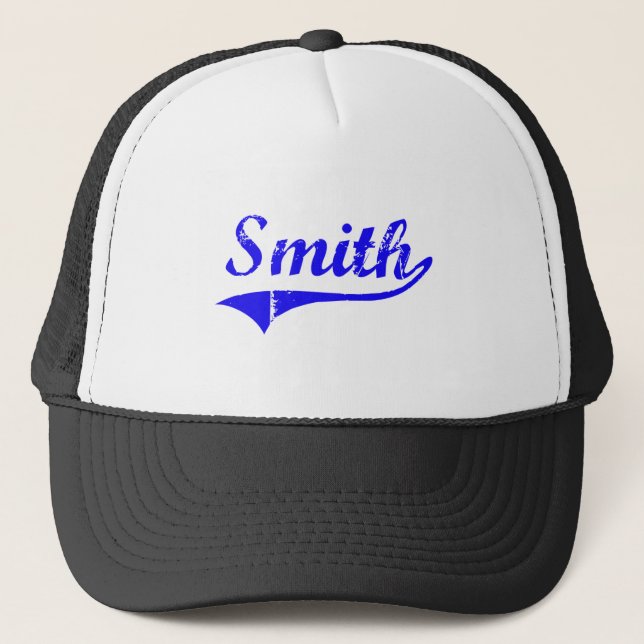 Smith Surname Classic Style Trucker Hat (Front)