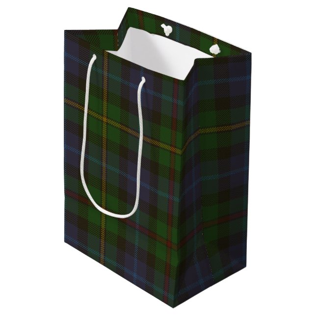 Smith Tartan Medium Gift Bag (Front Angled)