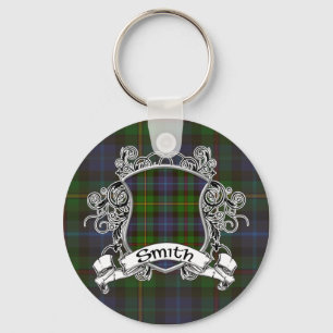 Smith Tartan Shield Key Ring