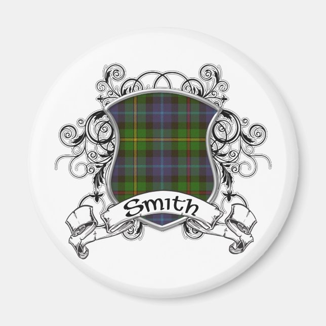Smith Tartan Shield Magnet (Front)