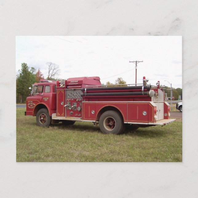 Smithland Volunteer Fire Department Postcard #2 (Front)