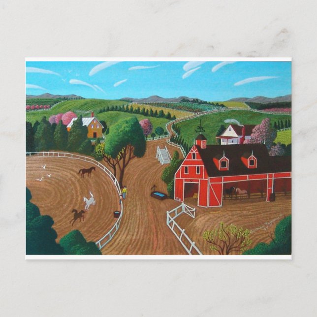 Smith's Riding Stables Postcard (Front)