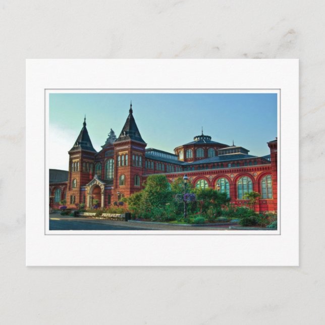Smithsonian: Arts and Industries Building Postcard (Front)