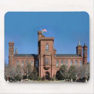 Smithsonian Castle in Washington, D.C. Mouse Mat