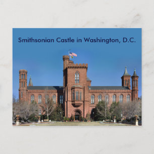 Smithsonian Castle in Washington, D.C. Postcard