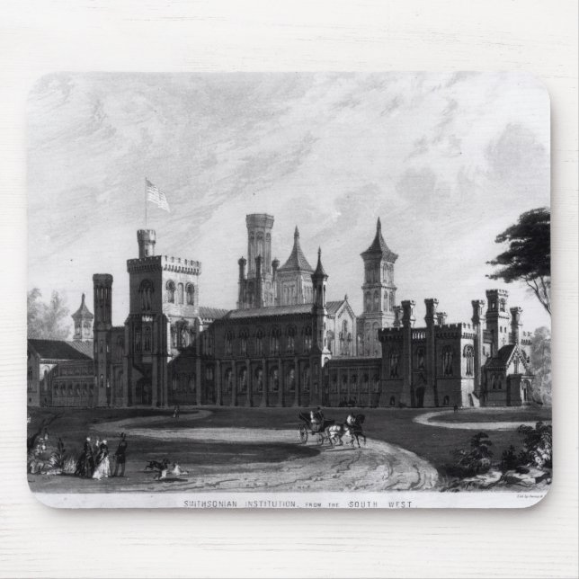 Smithsonian Institution from the South West Mouse Mat (Front)