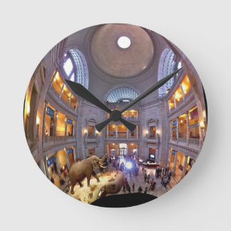 Smithsonian Natural History Museum Round Clock