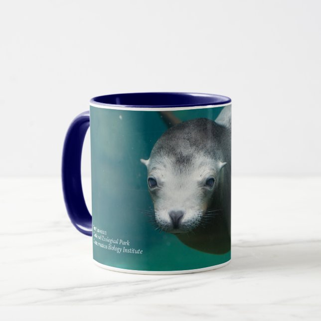 Smithsonian | Sea Lion Mug (Front Left)