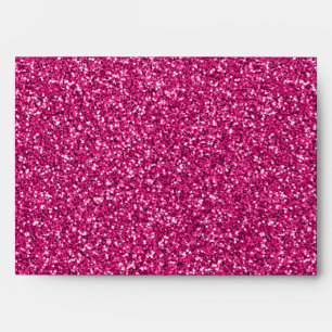 Smitten Pink Glitter Envelope