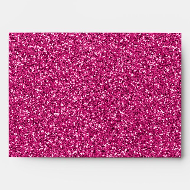 Smitten Pink Glitter Envelope (Front)