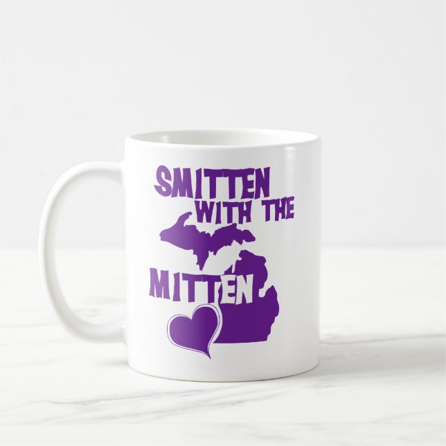 Smitten with the mitten coffee mug (Left)