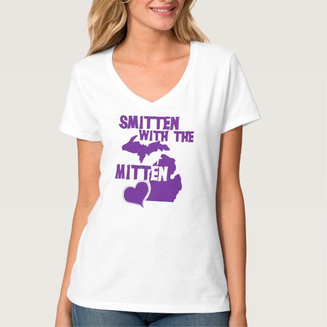 Smitten with the mitten T-Shirt (Front)