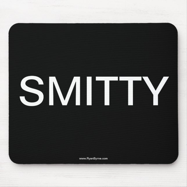 SMITTY "Cash" Mouse Pad (Front)