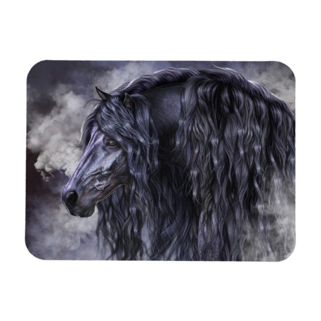 Smoke and Ebony Flexi Magnet (Horizontal)