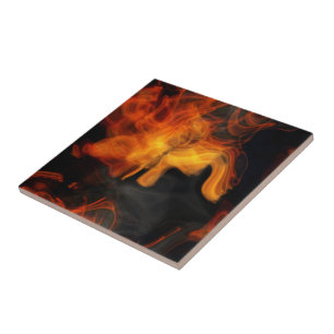 Smoke and Flames Tile