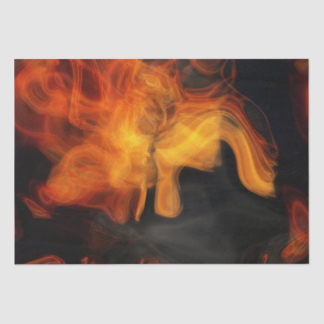 Smoke and Flames  Tissue Paper (Front)