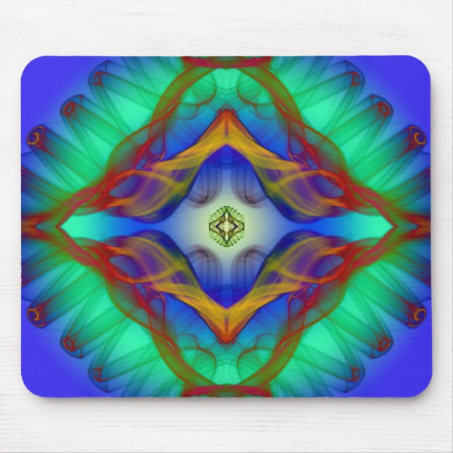 Smoke and Mirrors Mouse Mat (Front)