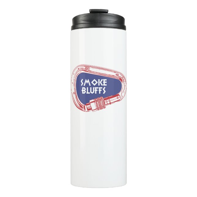Smoke Bluffs Climbing Carabiner Thermal Tumbler (Front)