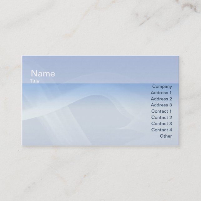 Smoke - Business Card (Front)