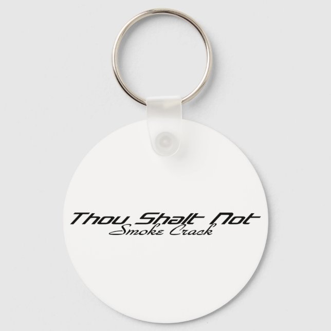 Smoke Crack Key Ring (Front)