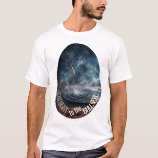 Smoke Dart Design Straight to the Bullseye T-Shirt