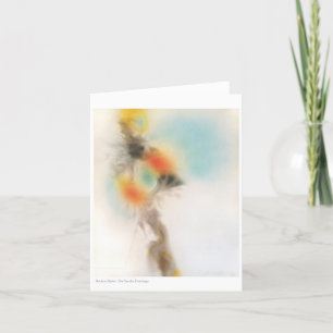 Smoke Drawing, Rockne Krebs, 1973 (Note Card) Card