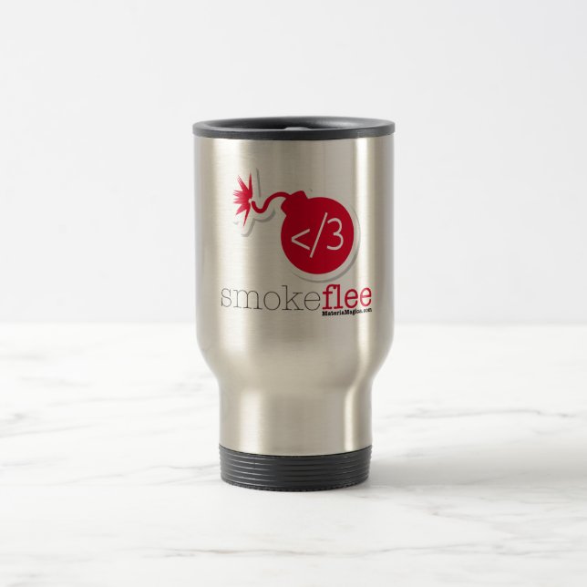 Smoke Flee Travel Mug (Center)