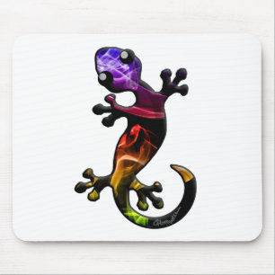 Smoke Gecko Lizard Mouse Mat