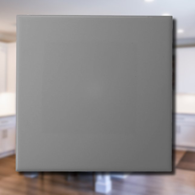 Smoke Grey Solid Colour | Classic Elegant Tile (Creator Uploaded)