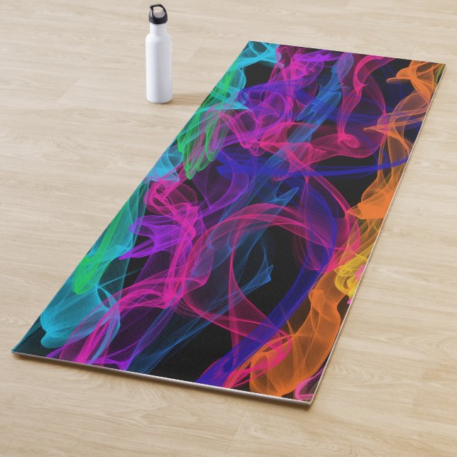 Smoke In Colours | You Customise Yoga Mat (In Situ)