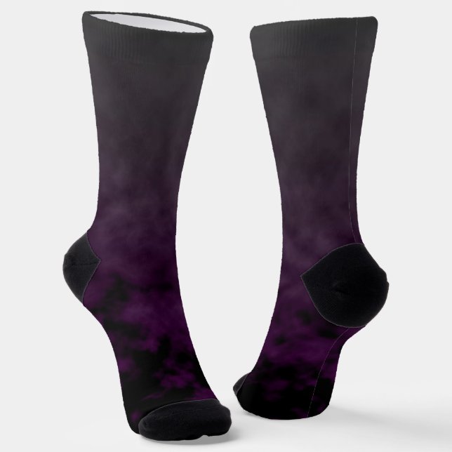 Smoke Orchid Socks (Angled)