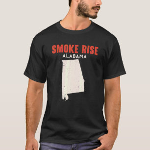 Smoke Rise Alabama USA State America Travel T-Shirt