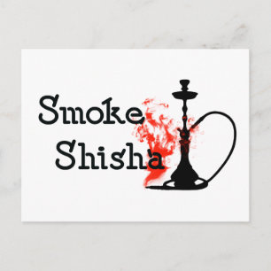 Smoke Shisha Postcard