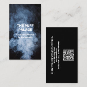 Smoke Shop QR Business Card