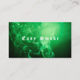 Smoke Shop Vape Business Card