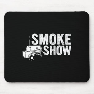 Smoke Show Funny Bbq Grilling Meat Grill Burnt End Mouse Mat