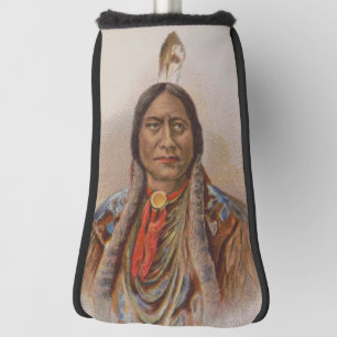 Smoke Signals: Lakota Indian Chief Sitting Bull Golf Head Cover