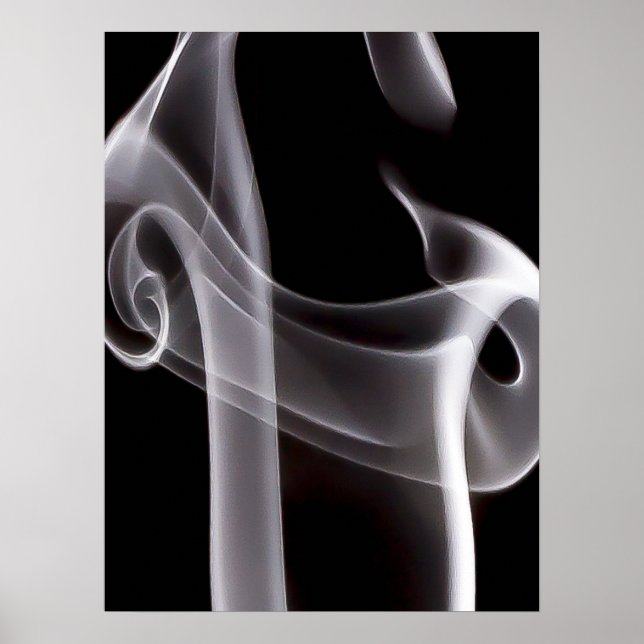 Smoke Swirls Poster (Front)