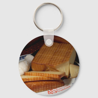 Smoked Gruycre Cheese Key Ring