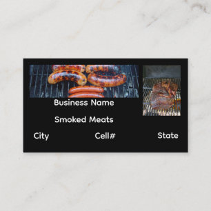 Smoked Meats Business Card