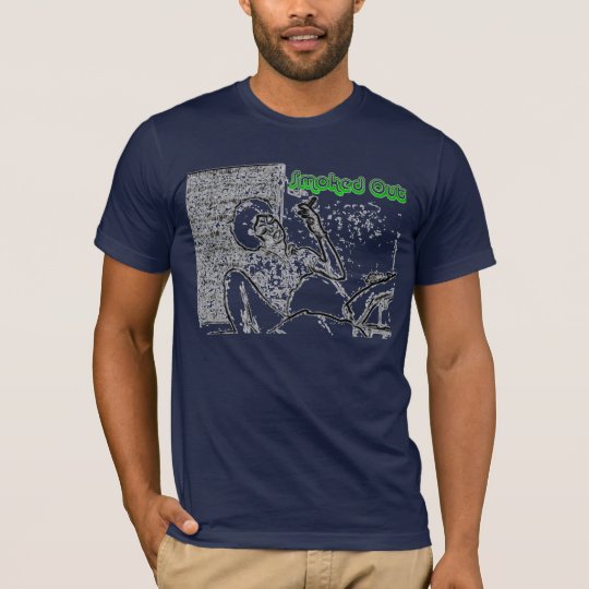 Smoked Out Navy Tee