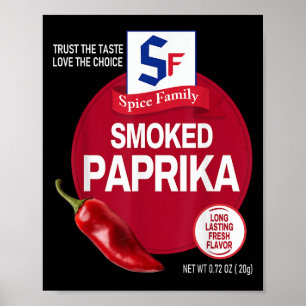Smoked Paprika Halloween Spice Costume Group Match Poster