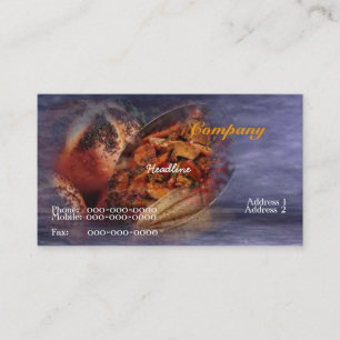 Smoked Sausage Business Card