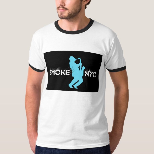 Smoke'n Saxman Style 22 T-Shirt (Front)