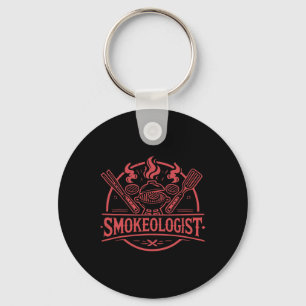 Smokeologist Bbq Smoker Meat Smoking Tools Grillin Key Ring